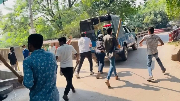 গোপালগঞ্জে পুলিশের ওপর হামলার মামলায় গ্রেপ্তার ৭
